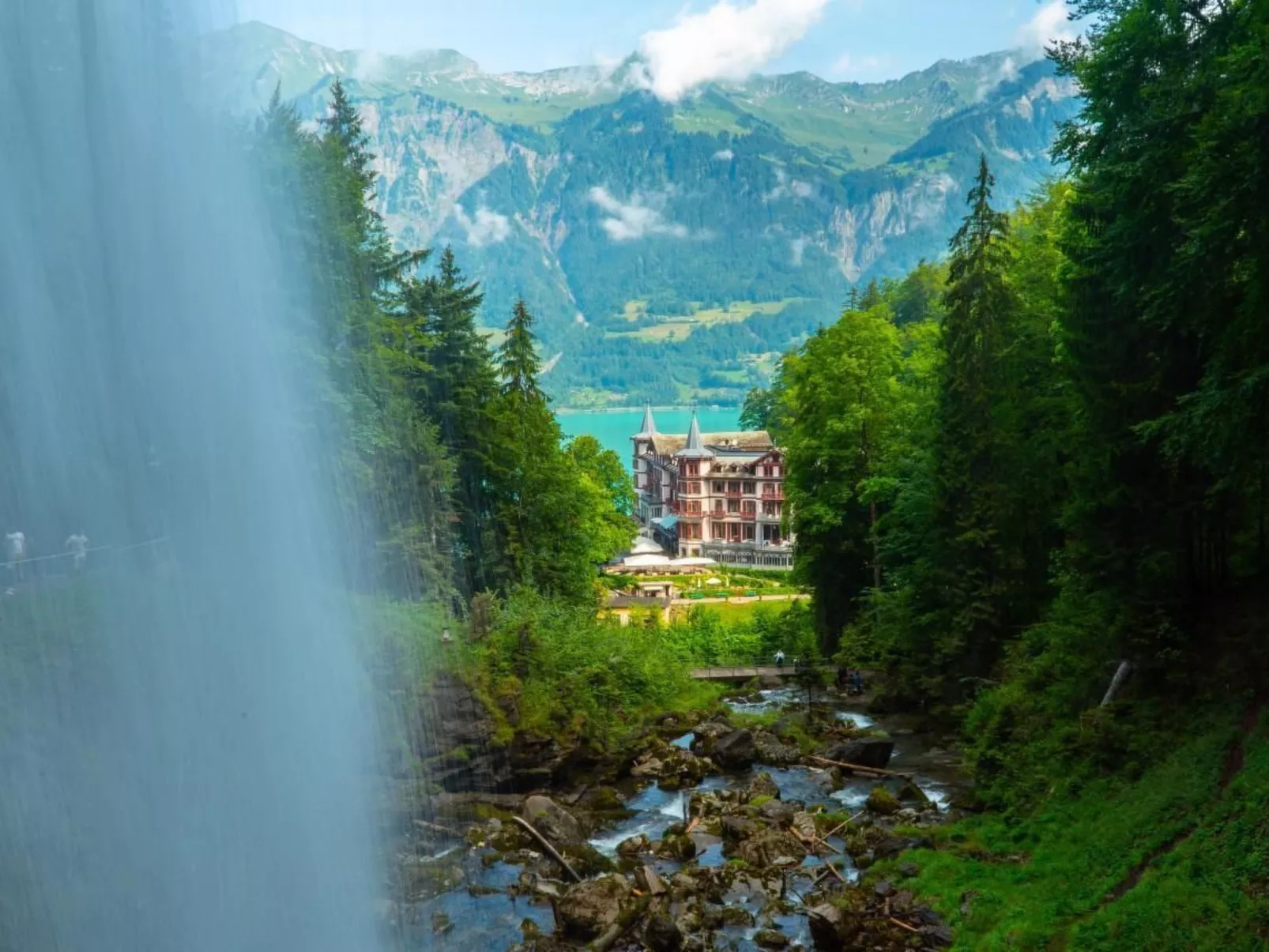 Chalet Acheregg-Buiten