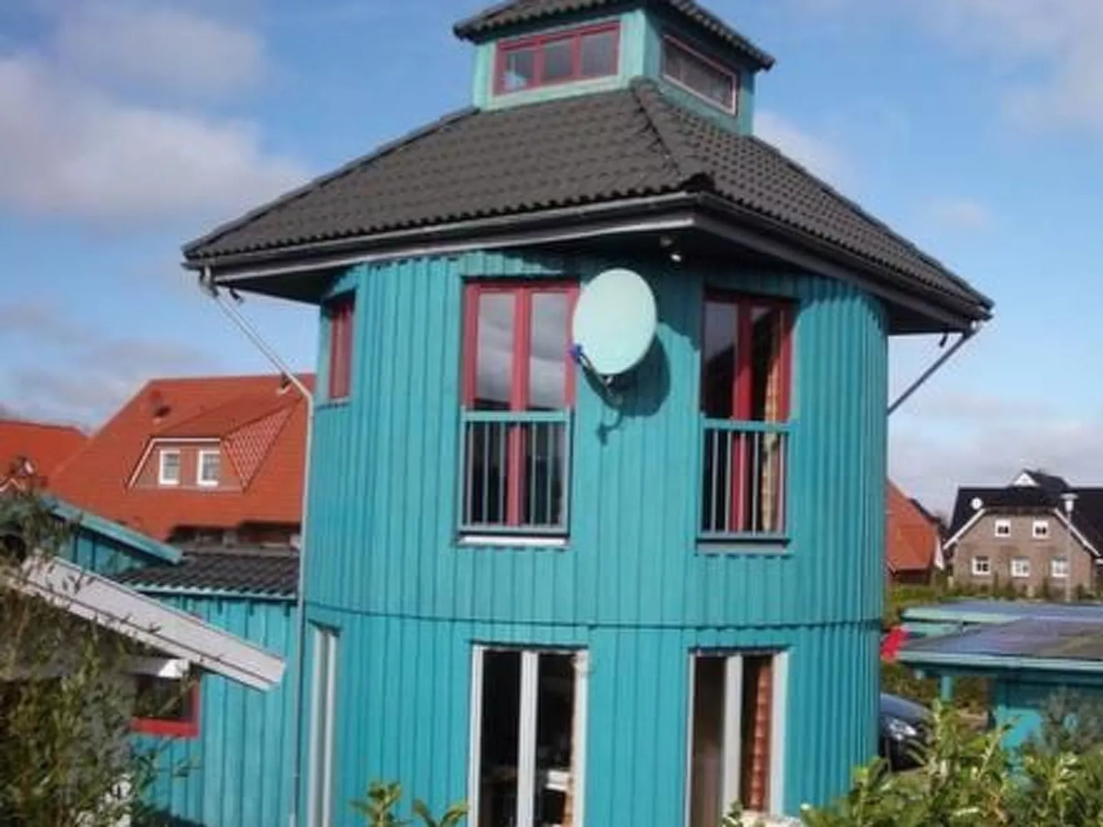 Leuchtturm mit Sauna und Whirlpool