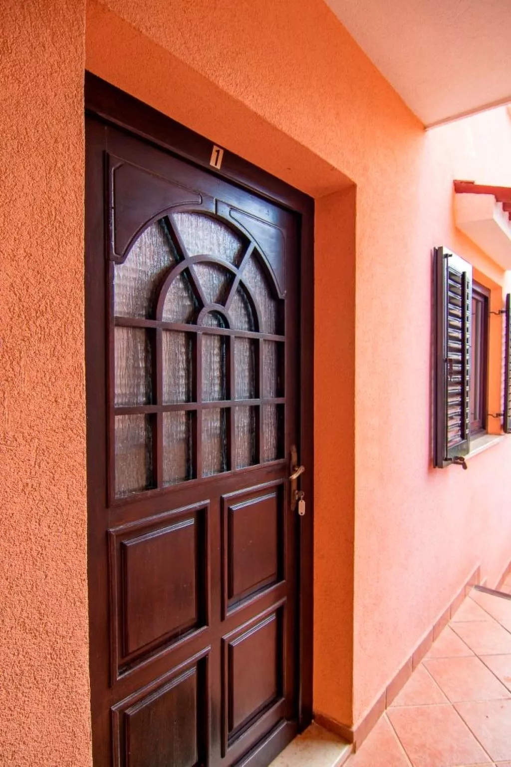 Studio-Apartment in Stinjan, 600 m vom Strand entfernt-Buiten