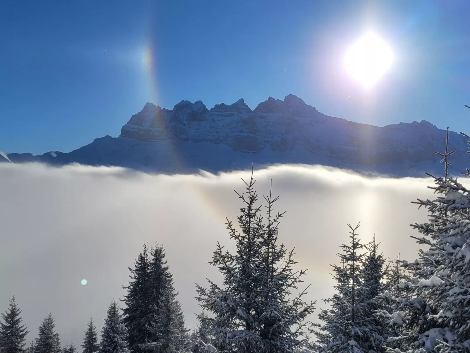 Chalet "Ecureuil" in den Portes du Soleil im Wallis-Buiten