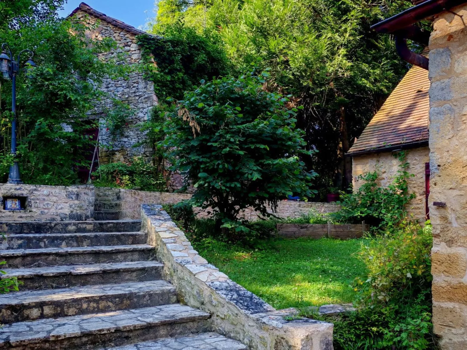 Studio "Vert d'Eau" mit Blick auf das Wasser-Buiten
