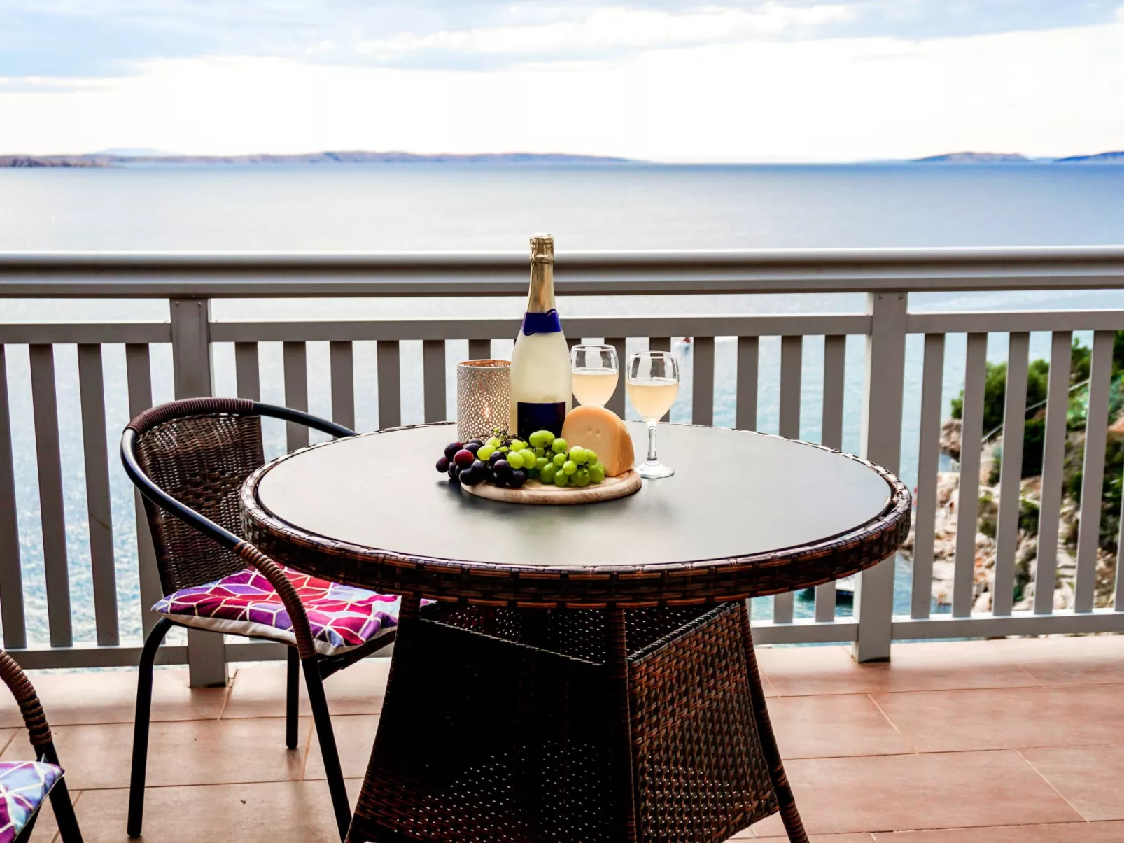 Sunset-Oase am Meer-Buiten