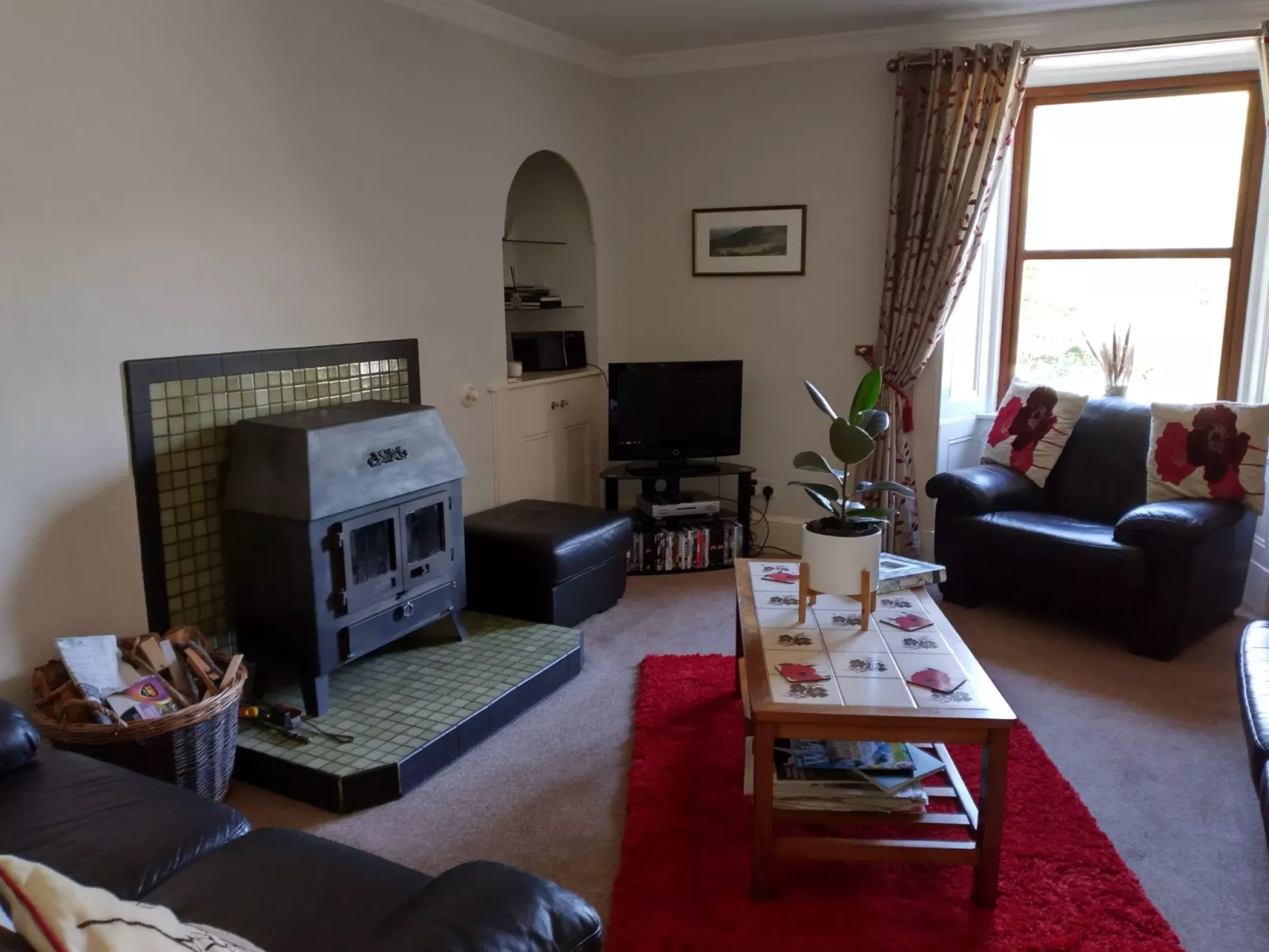 Benmore Farm House in Stirling mit Bergblick-Binnen