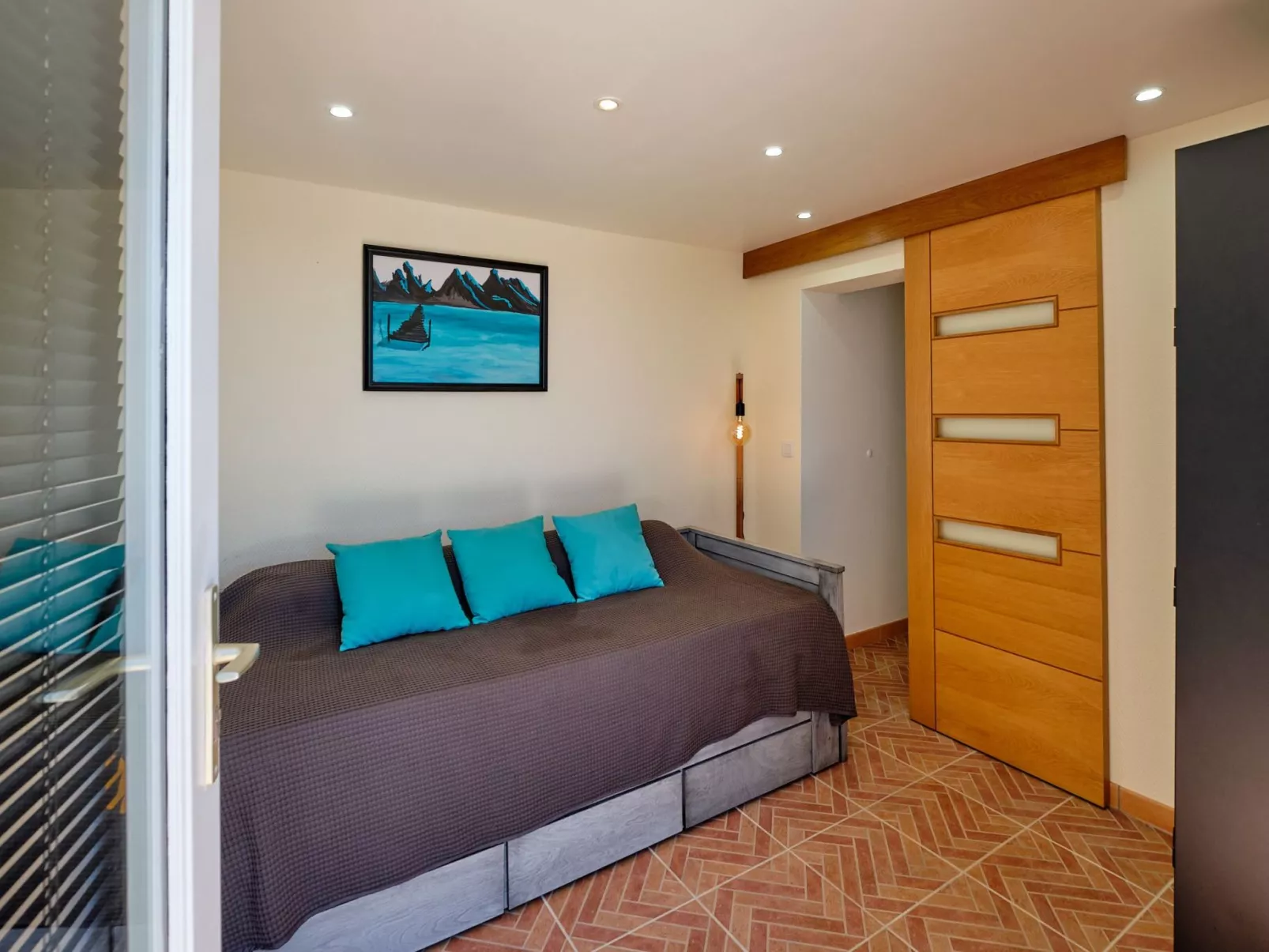 950m vom Meer, herrlicher MEERESBLICK, Pool, Jac-Binnen