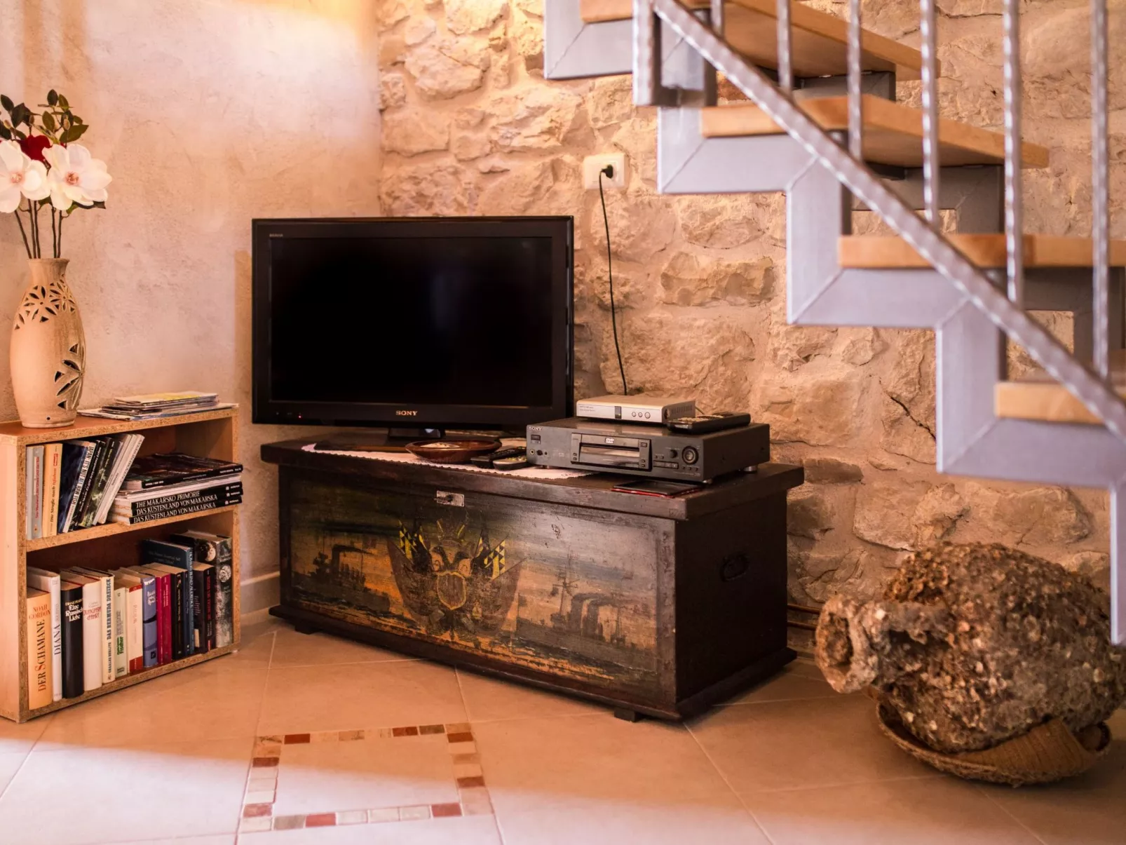 Mit Blick auf das Wasser-Binnen