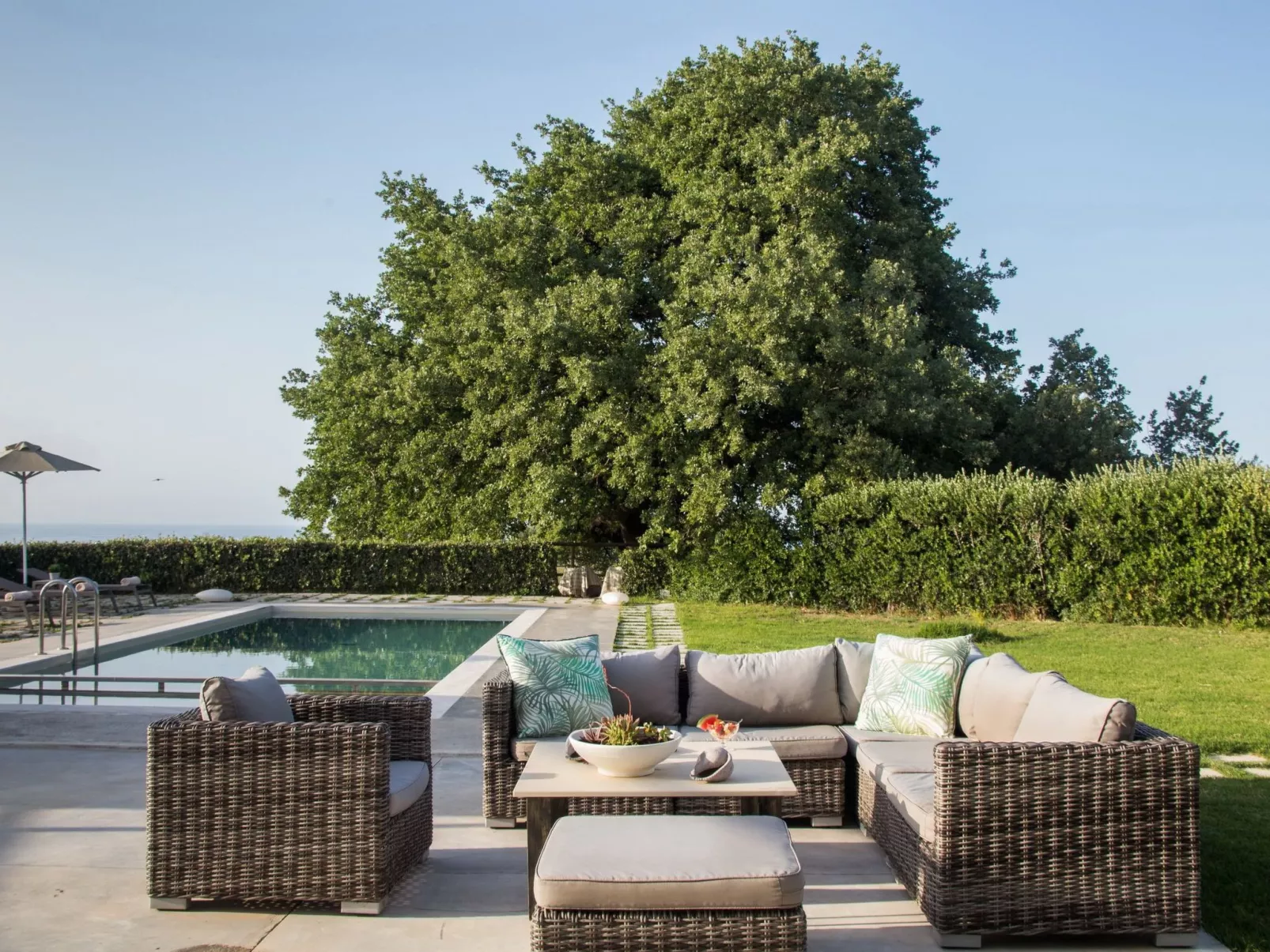 Lux Villa, Beheizter Pool-2km zum Strand,Kinderbereich-Buiten