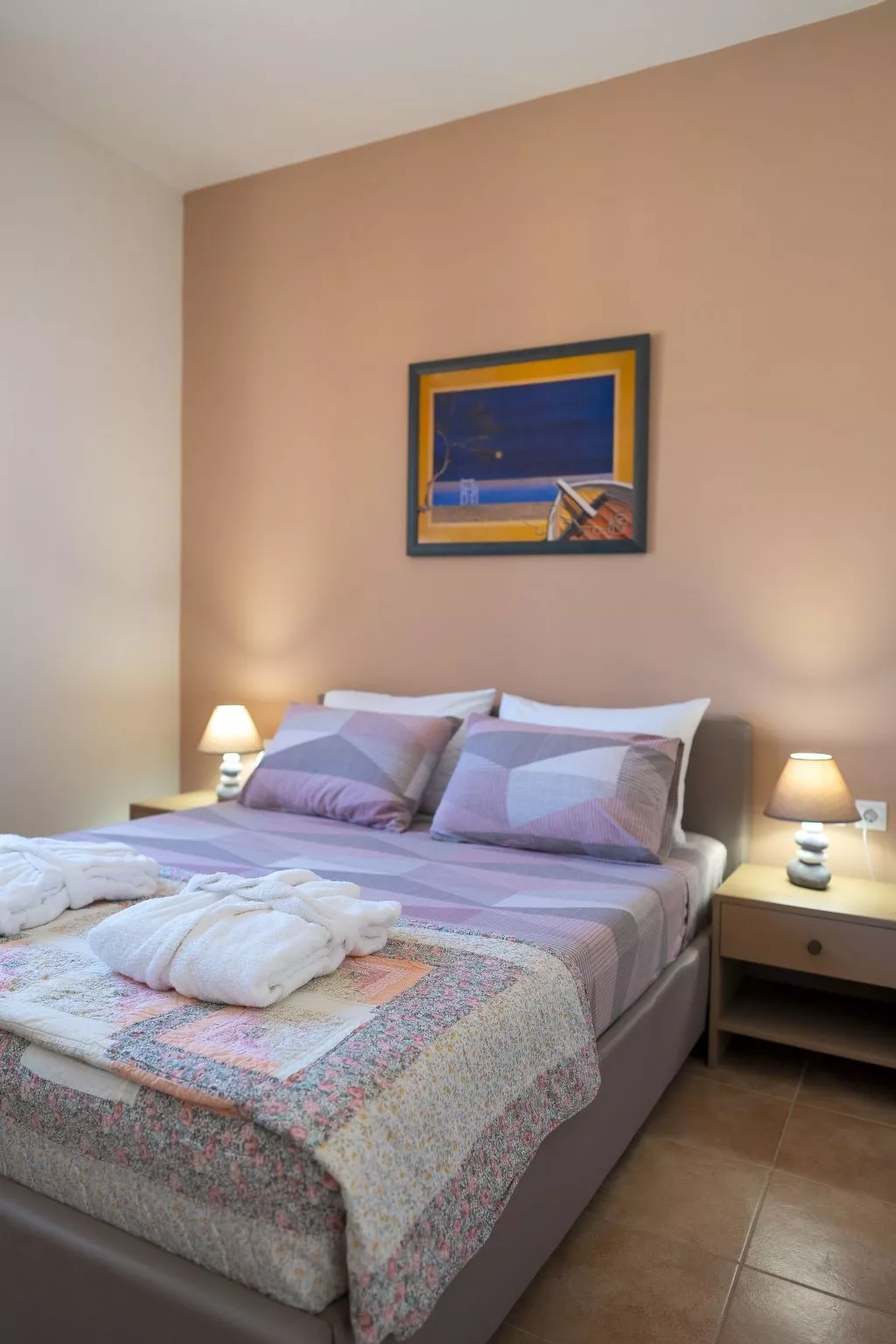 Mare Blu 1 am Strand-Binnen