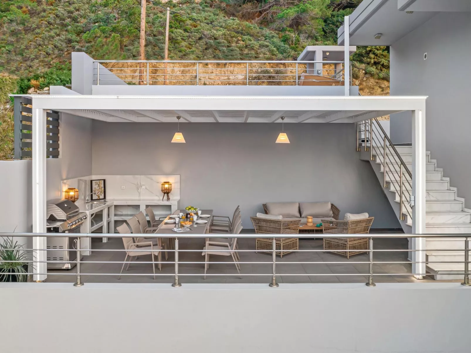 Villa Articiano mit Whirlpool und herrlicher Aussicht-Binnen