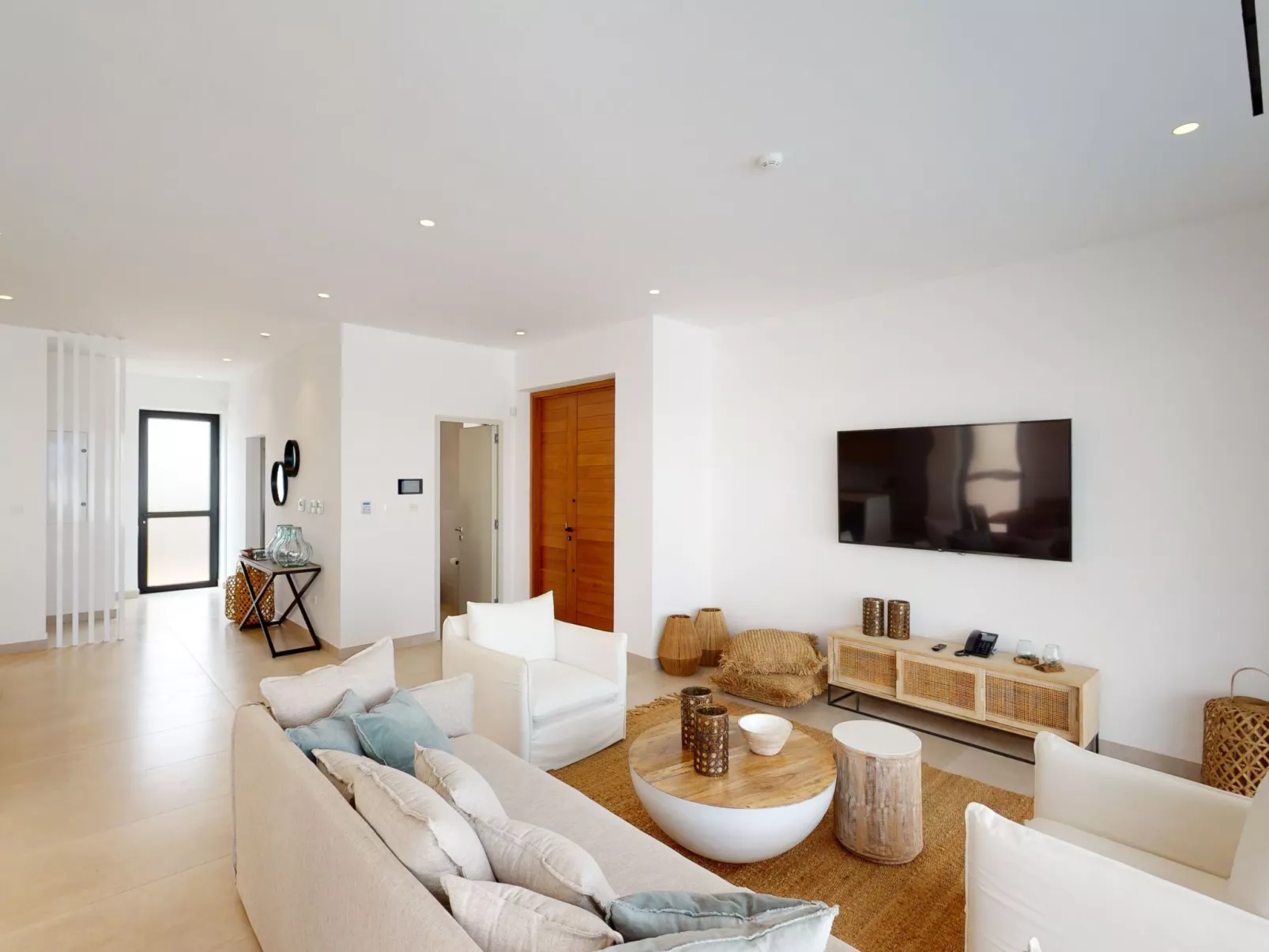 Periyiali Resort - Seitlicher Meerblick Villa Erato - 19-Binnen