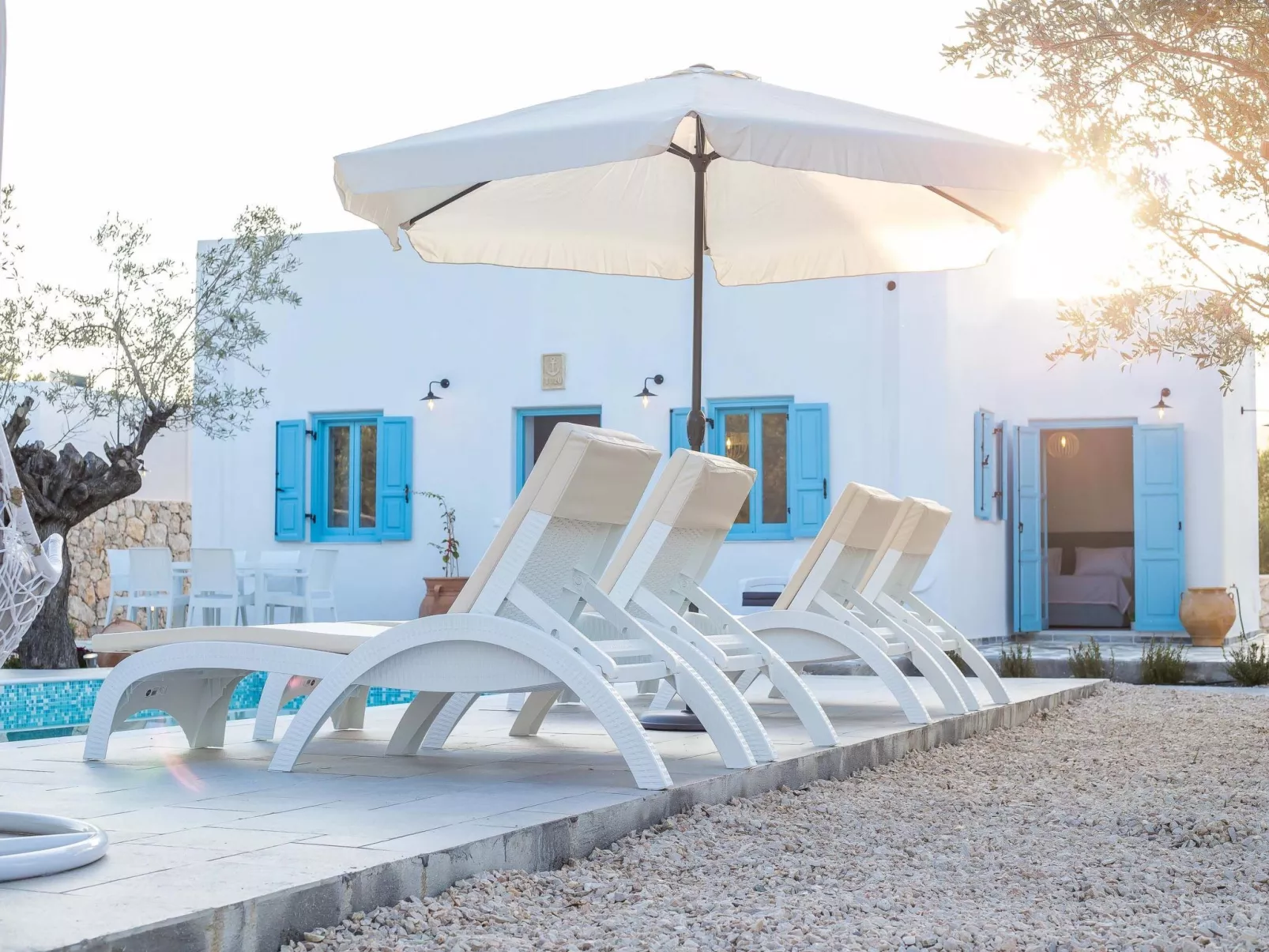 Kalathos Dream - Blauer Traum-Buiten