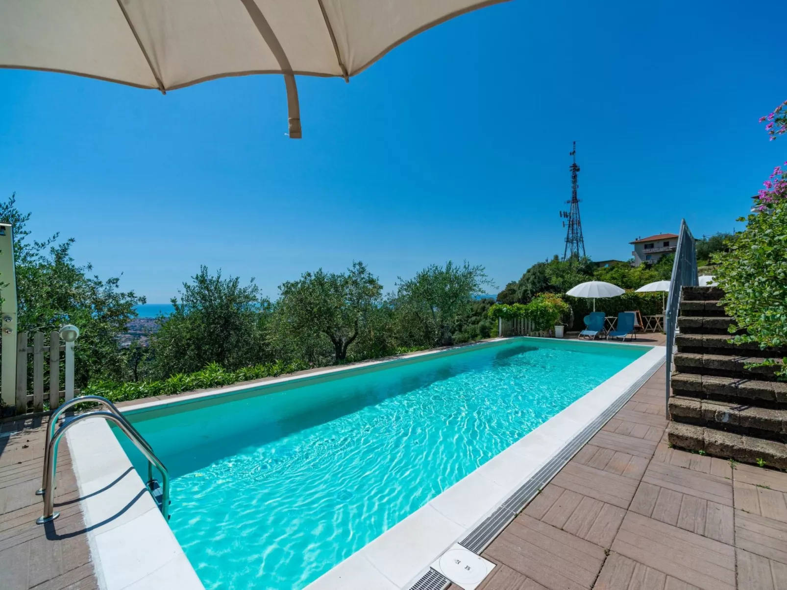 Studio 'Seventh Heaven5' mit Gemeinschaftspool-Buiten