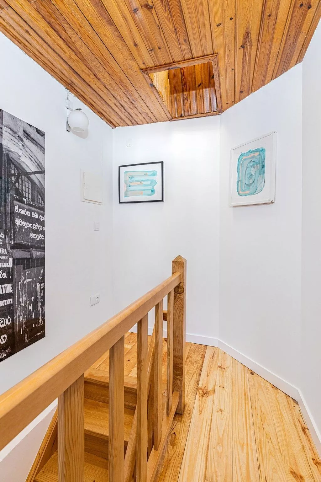 Traditionelles Haus am Meer-Binnen