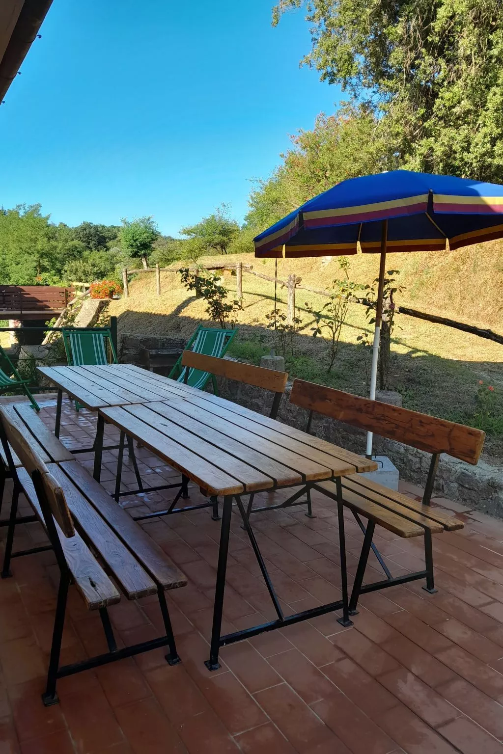 Wohnung 'Rose' mit Terrasse-Buiten