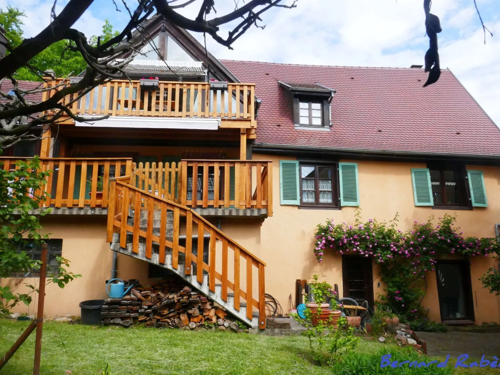 1ed-Face Vosges,au Sud,coeur Vignoble,Calme,WiFi-Buiten