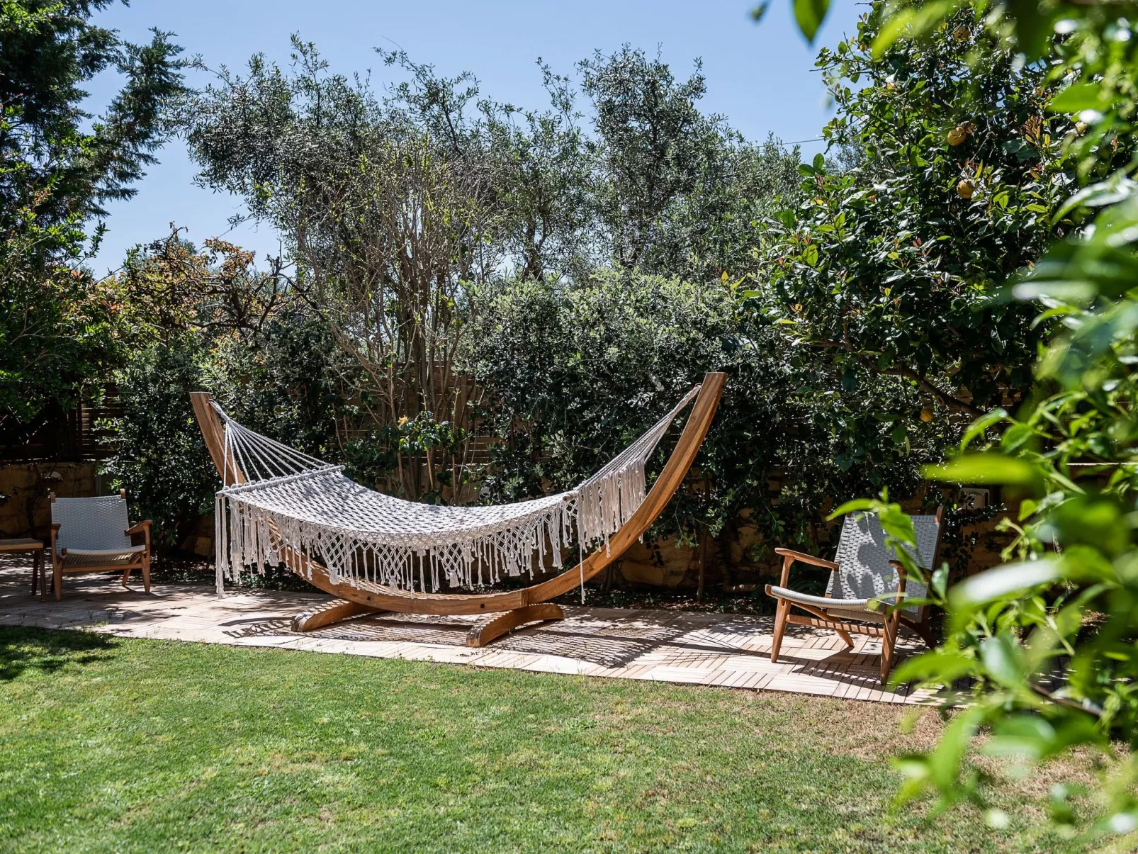 Villa Dimi Nähe Sandstrand Kalathas-Buiten