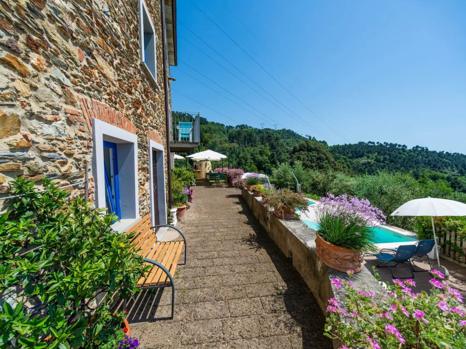 Wohnung 'Settimo Cielo3' mit Schwimmbad-Buiten