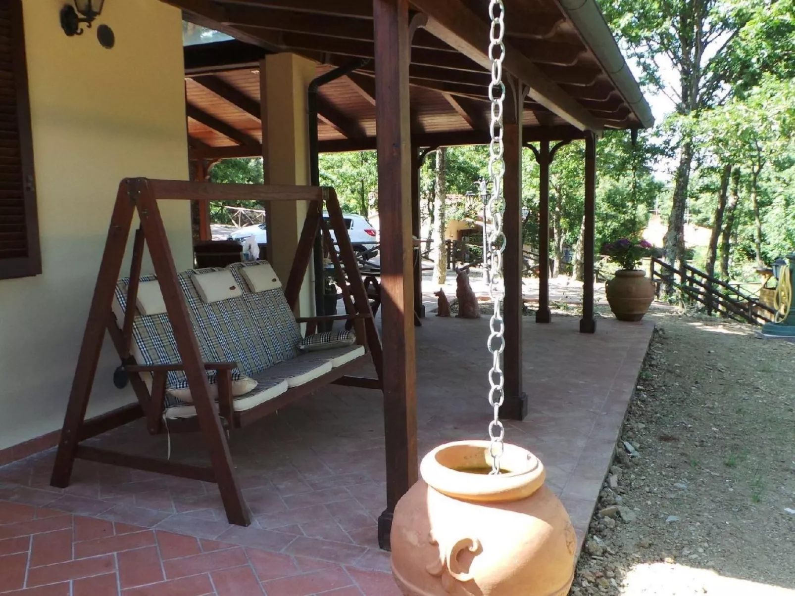 Wohnung 'Sonne und Mond' mit Schwimmbad-Buiten