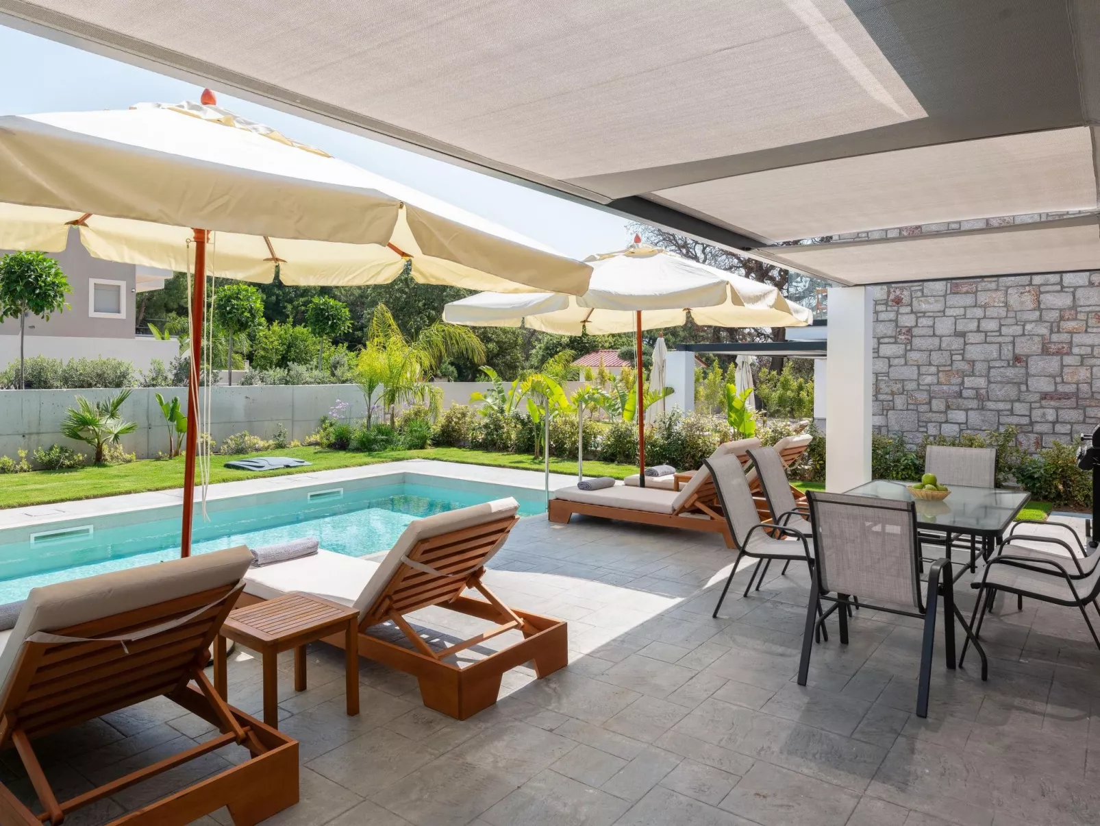 Rokas Luxus-Villen-Villa Dimitra-Buiten