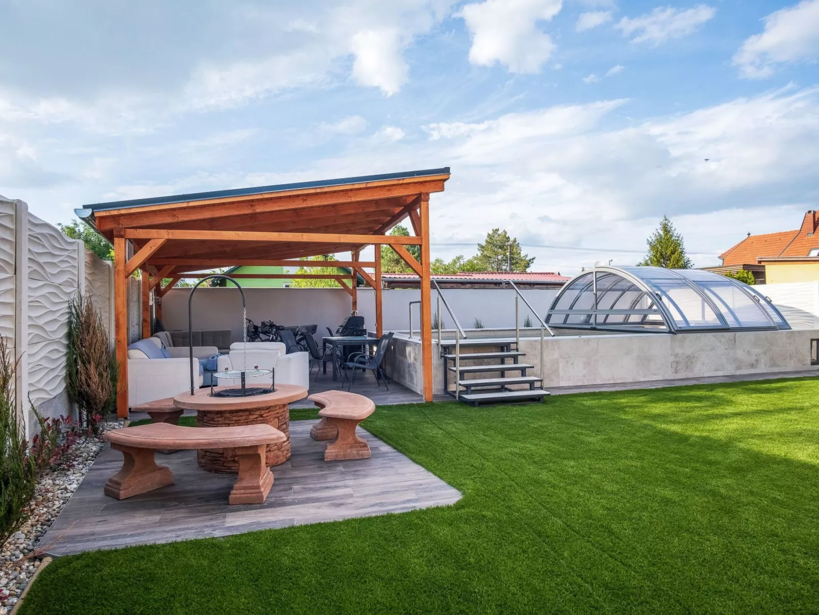 Luxvil apartment-Buiten