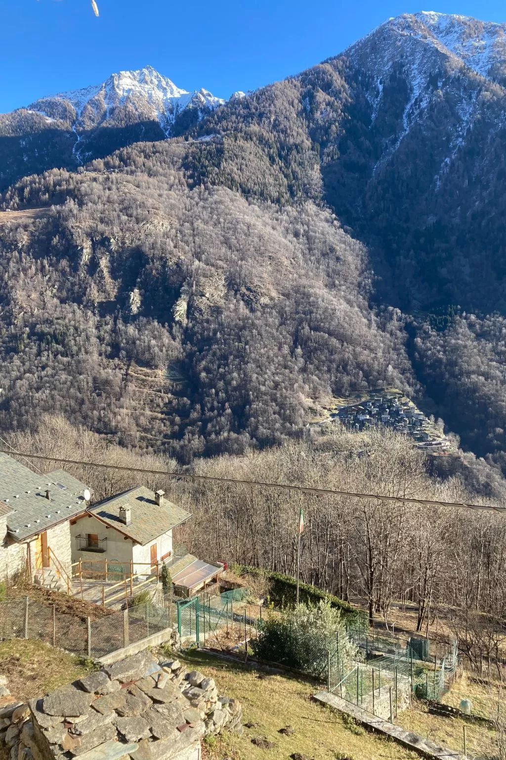 Chalet 'Casa al Pozzo' mit Bergblick-Buiten