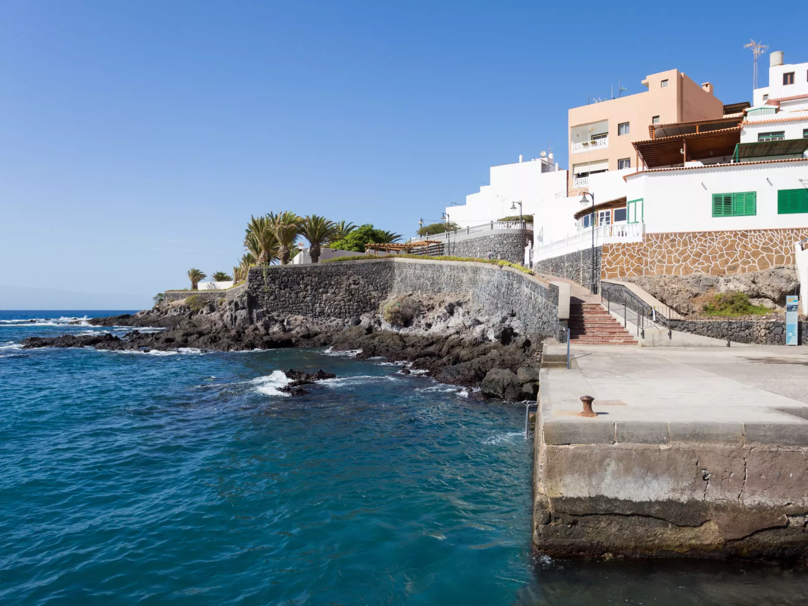 Für 3 Personen  + 1 Kind ca. 180 m&sup2; in Alcalá, Teneriffa (Westküste von Te-Omgeving