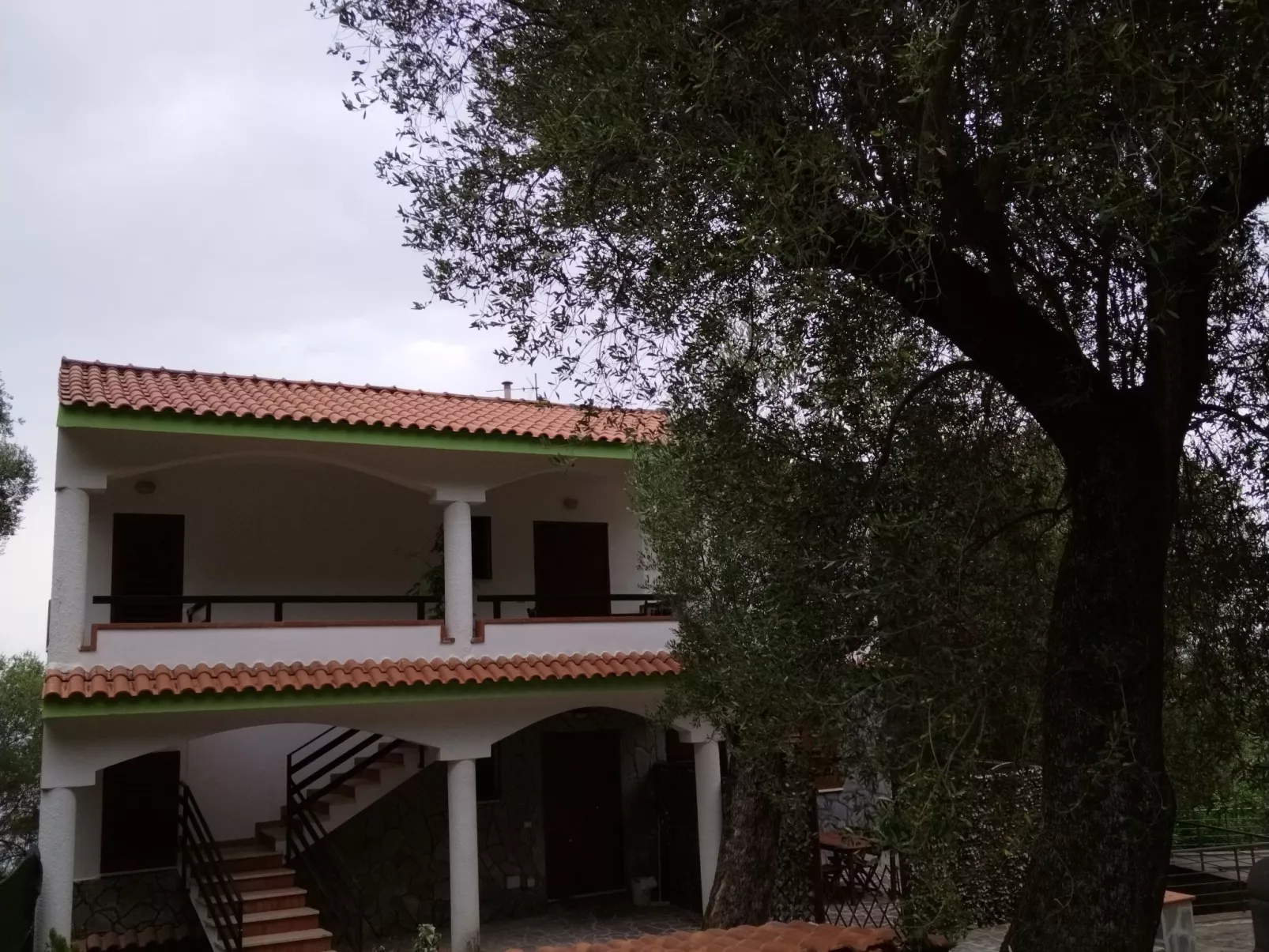 Strandnahe Wohnung in Pisciotta mit Grill-Buiten