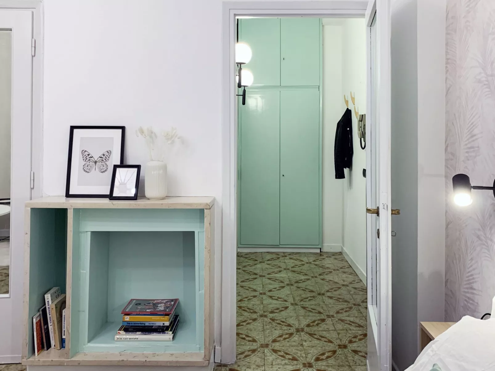 Ein-Zimmer-Wohnung 'Milan' mit Balkon-Binnen