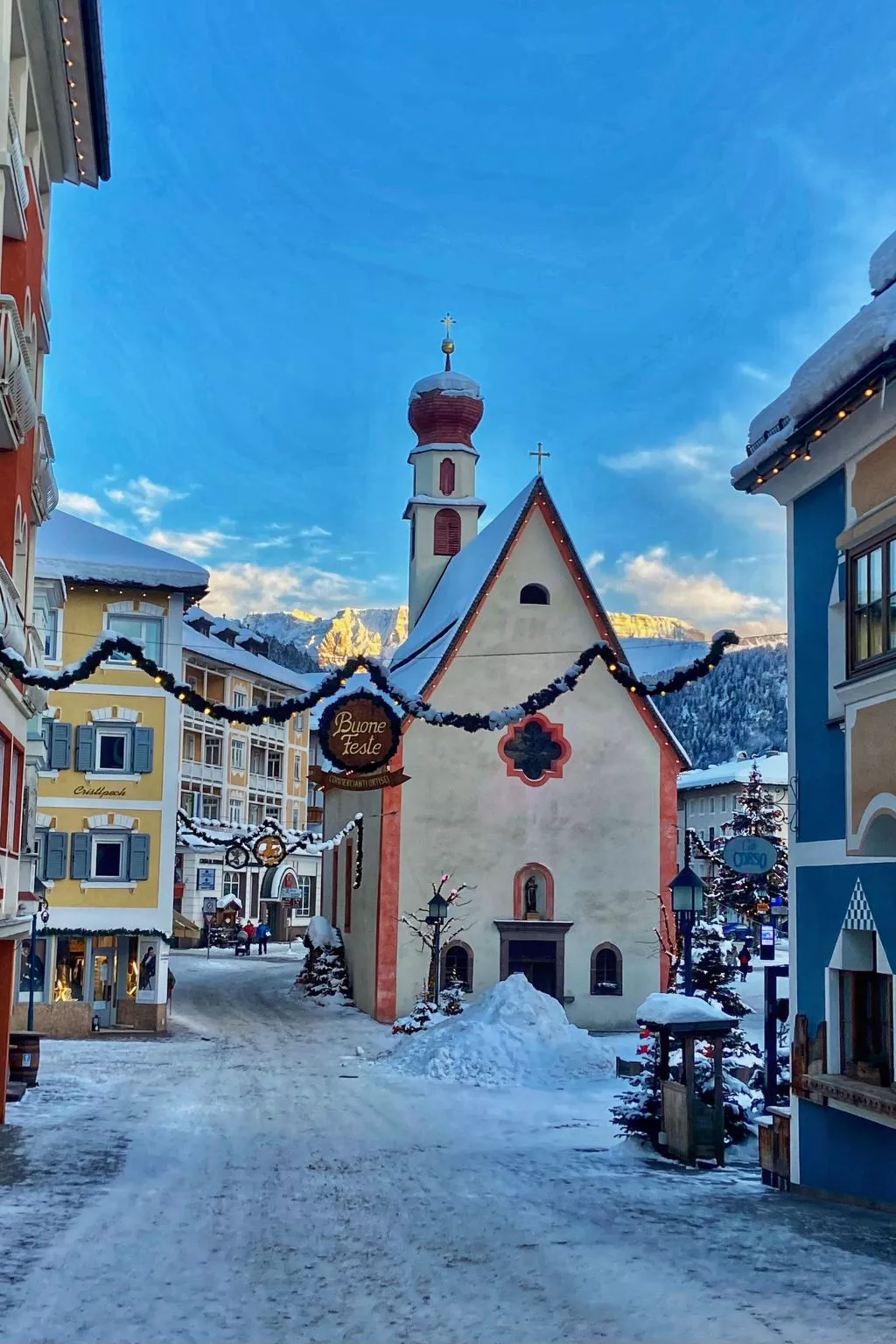 Cesa Vedla DOLOMITES-Buiten