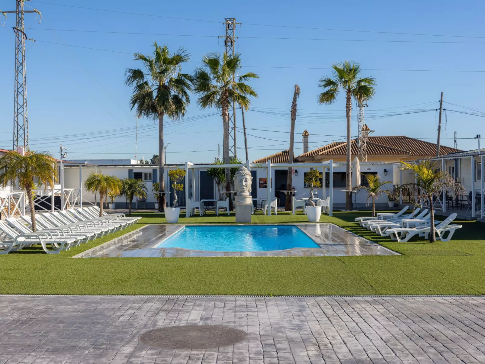 Bungalow Buda Strand-Buiten