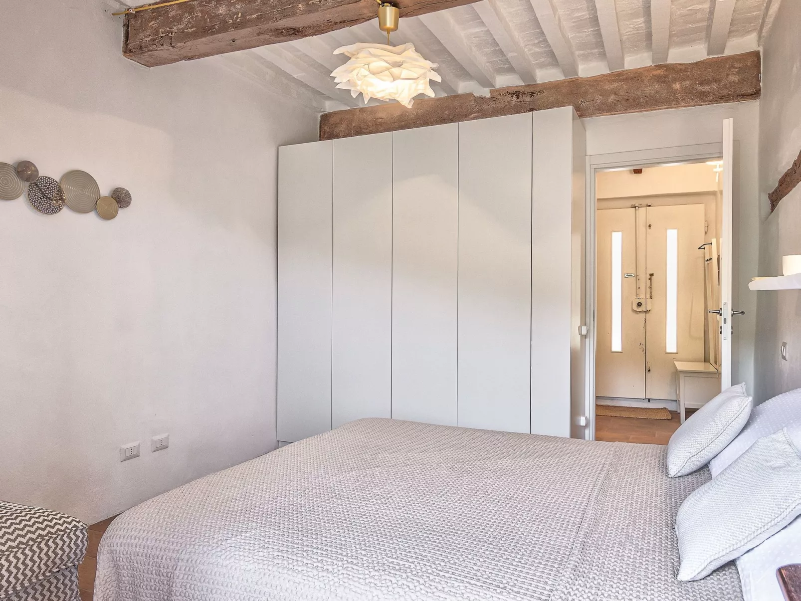 Charmante toskanische Wohnung mit Balkon und Blick.-Binnen