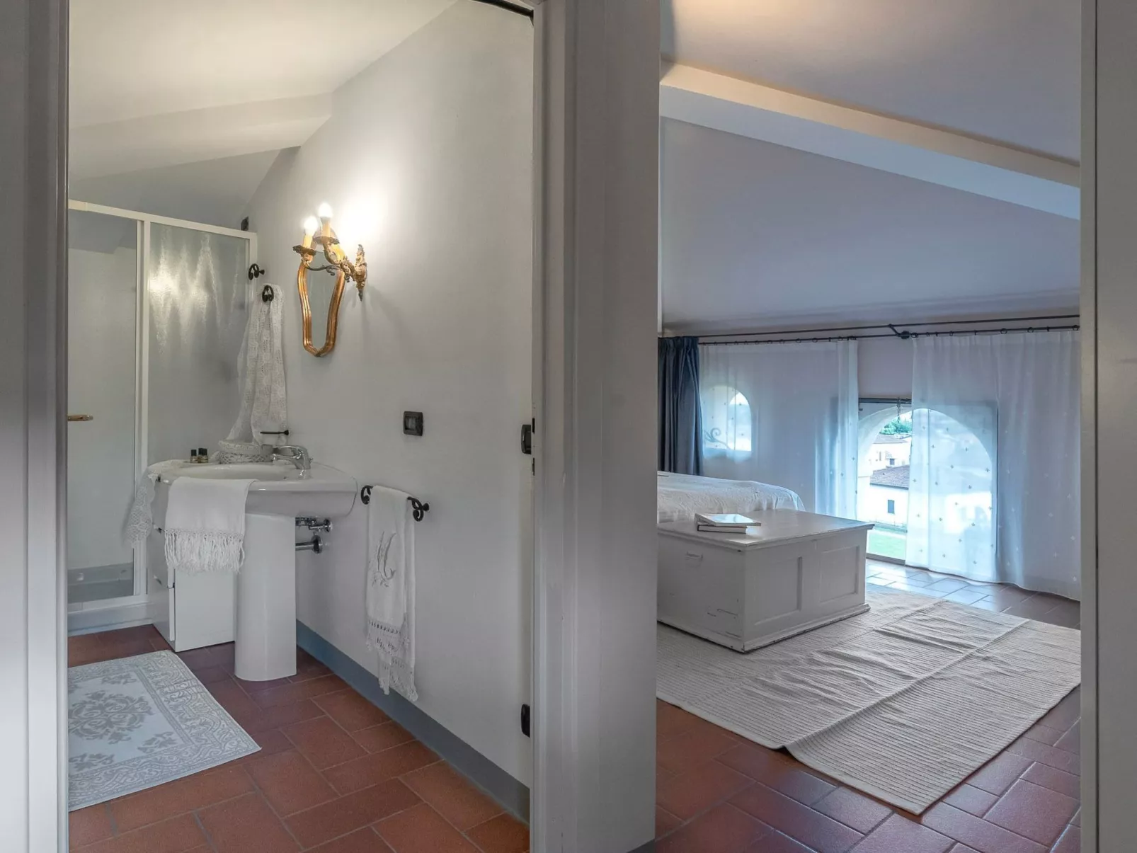 Zwei-Zimmer-Wohnung La Colombaia mit Garten-Binnen