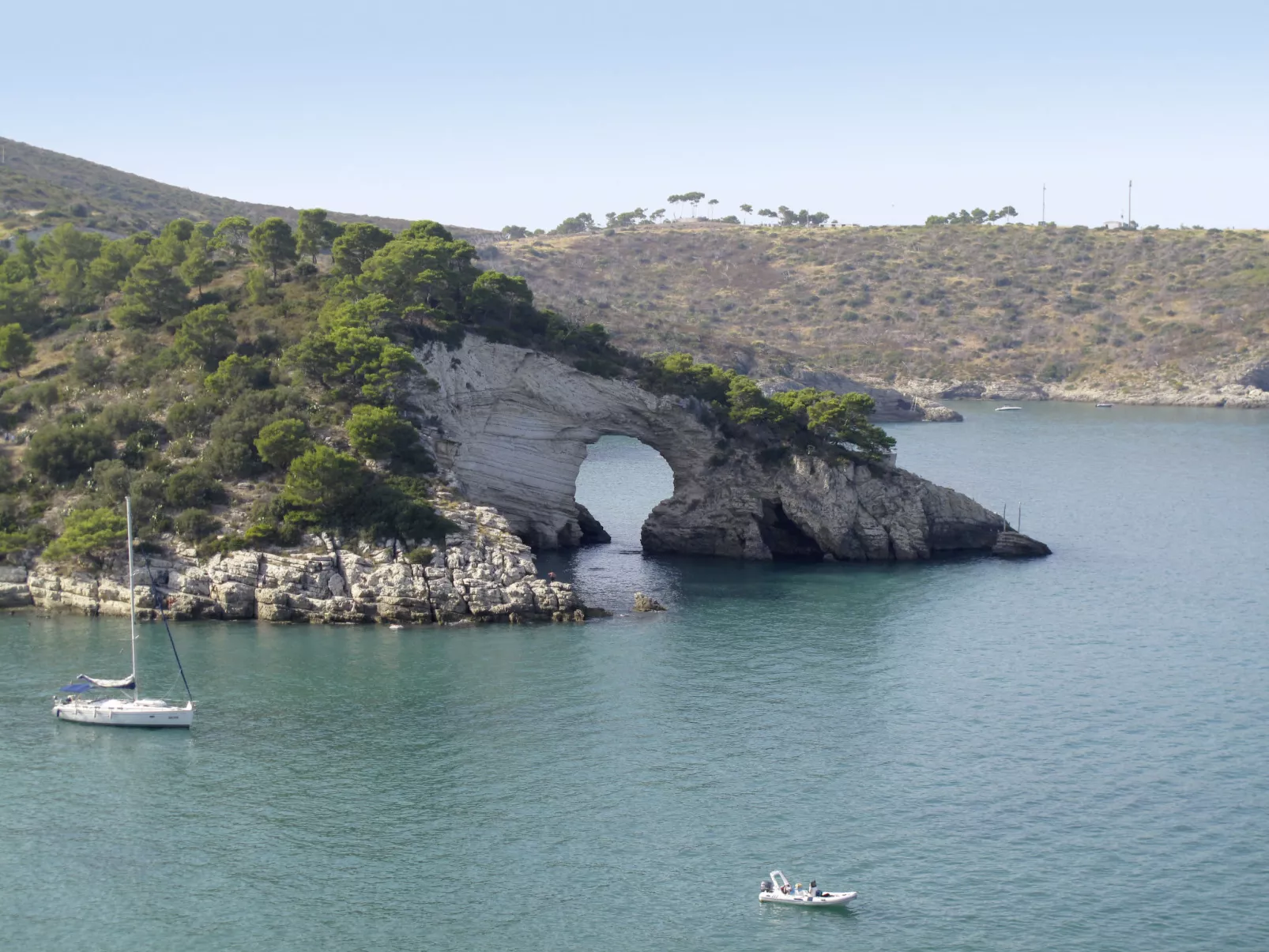 Wohnung in Vieste mit Grill-Omgeving