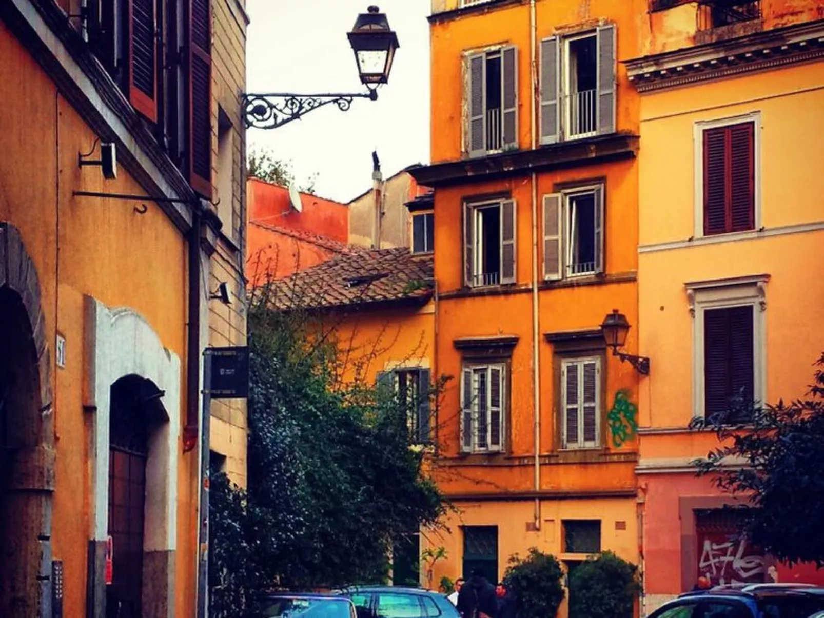In Trastevere im Herzen von Rom-Buiten
