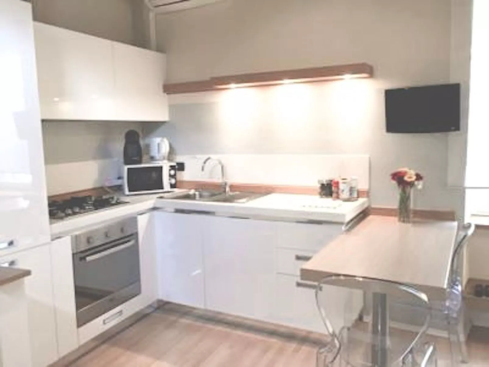 Wohnung mit privatem Garten in Villa-Binnen