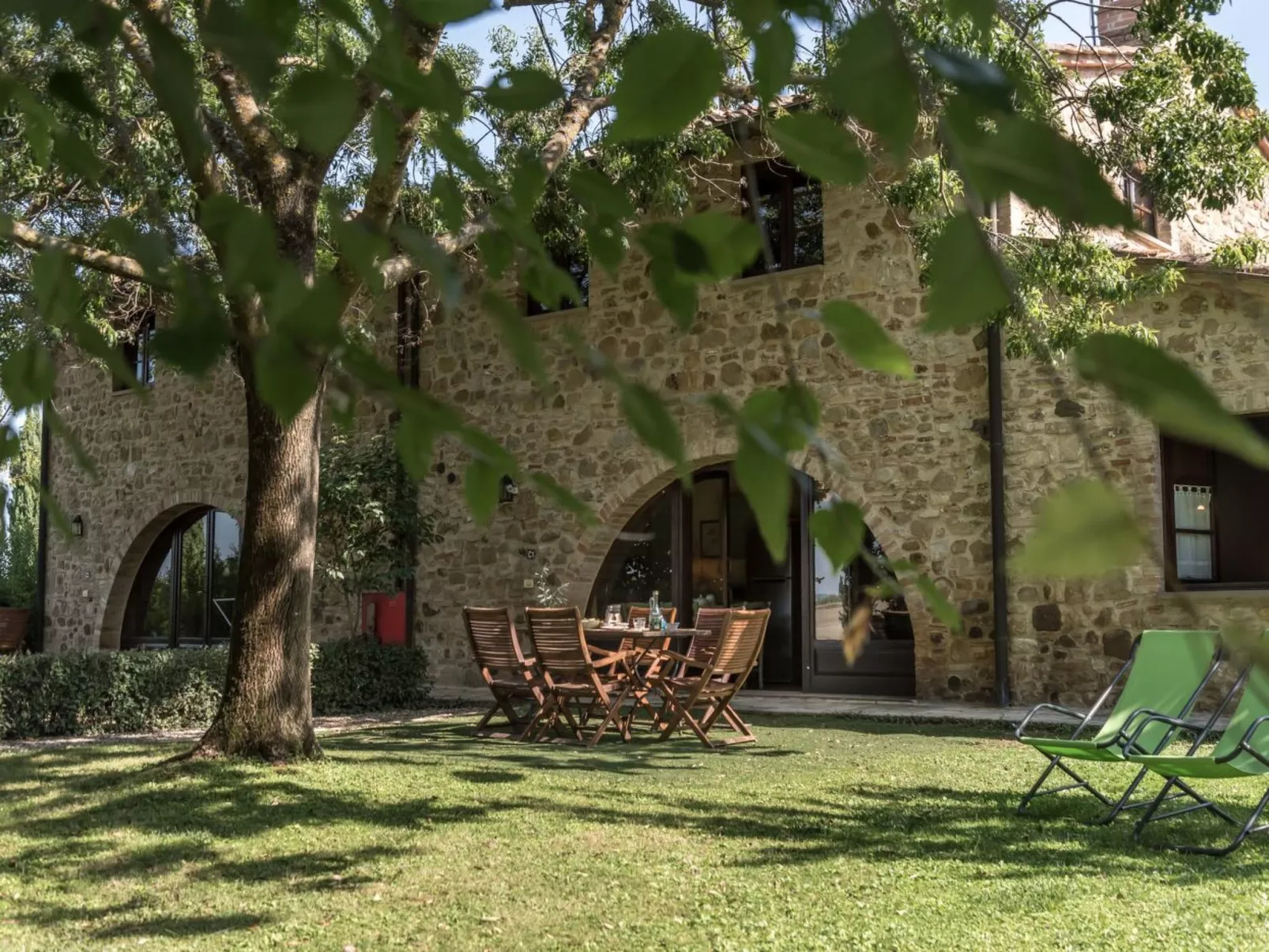 Wohnung Cortona - Buiten