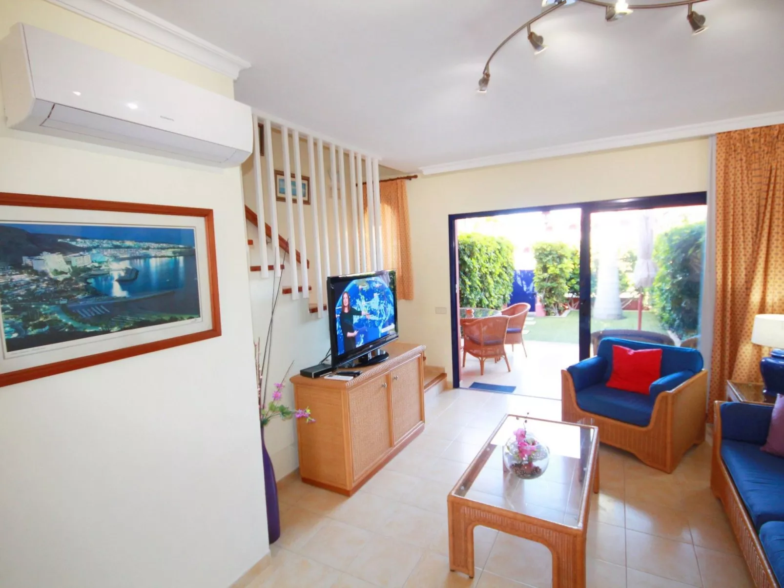 Wunderschönes Ferienhaus im Süden von Gran Canaria mit Garten und gemeinschaftl-Binnen