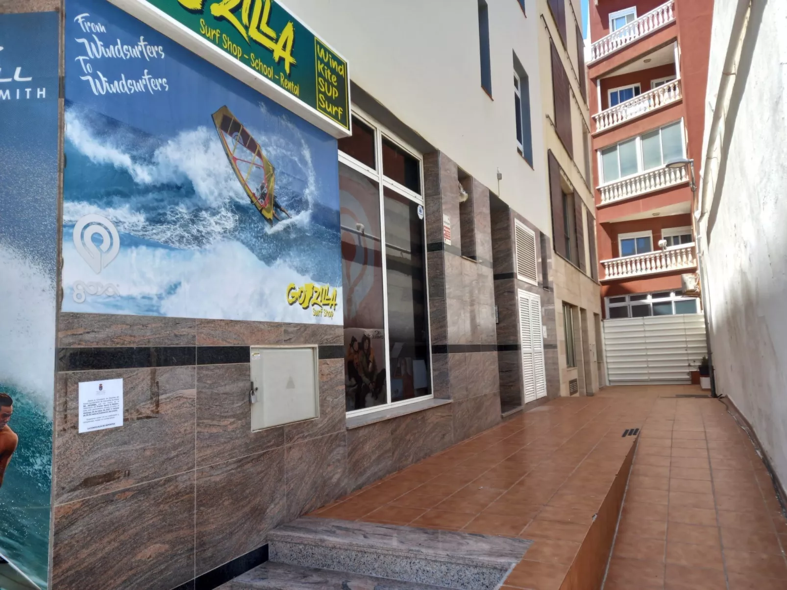 Ferienunterkunft "Playa Chica Medano".-Buiten