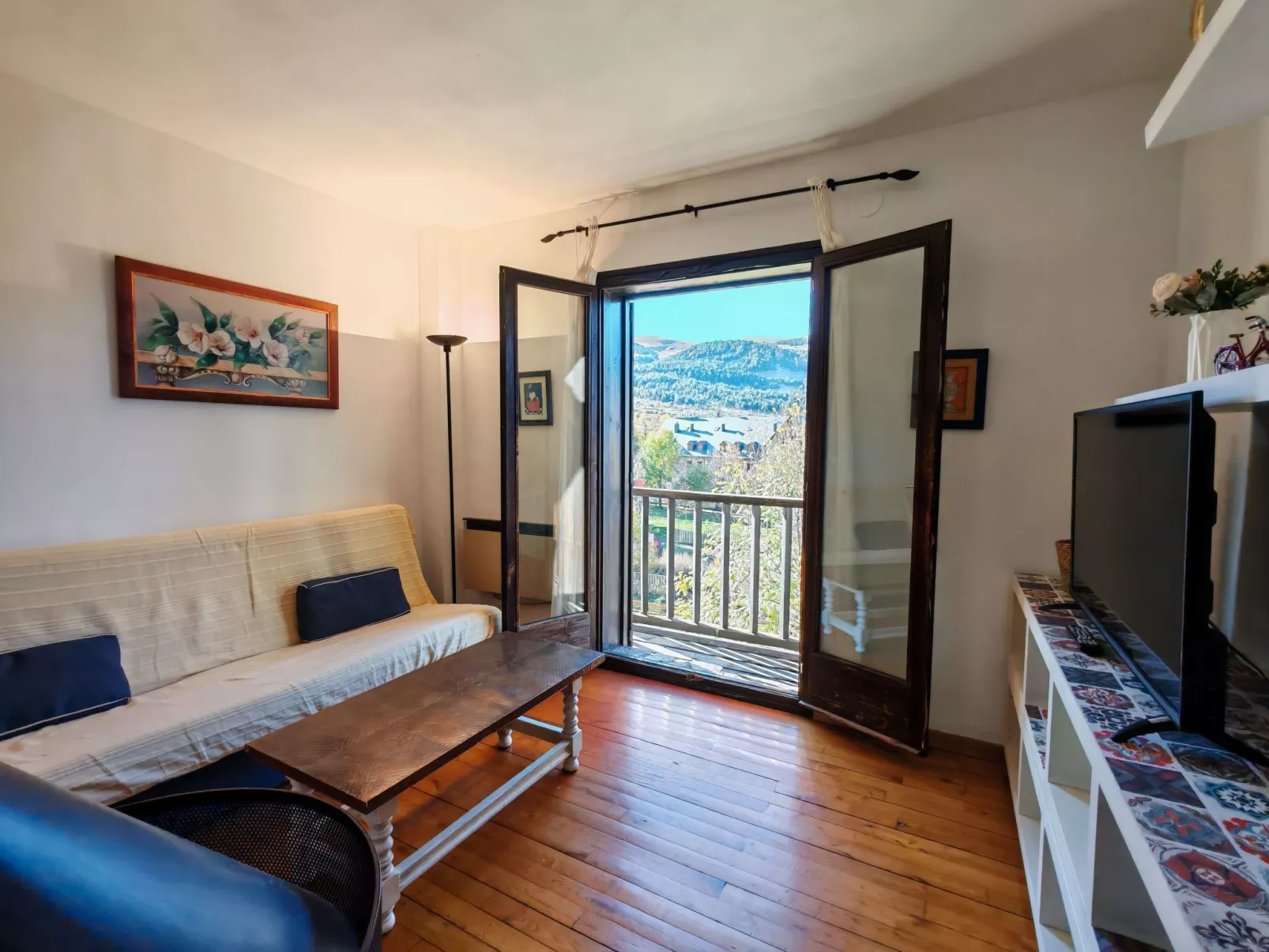 Wohnung mit Balkon und Kamin Falcó 5 Vall de Boí - Binnen