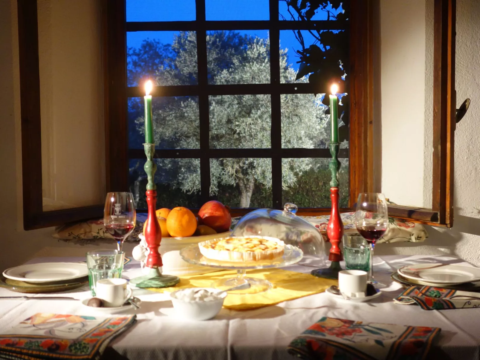 Gemütliche blaue Wohnung mit Garten-Binnen