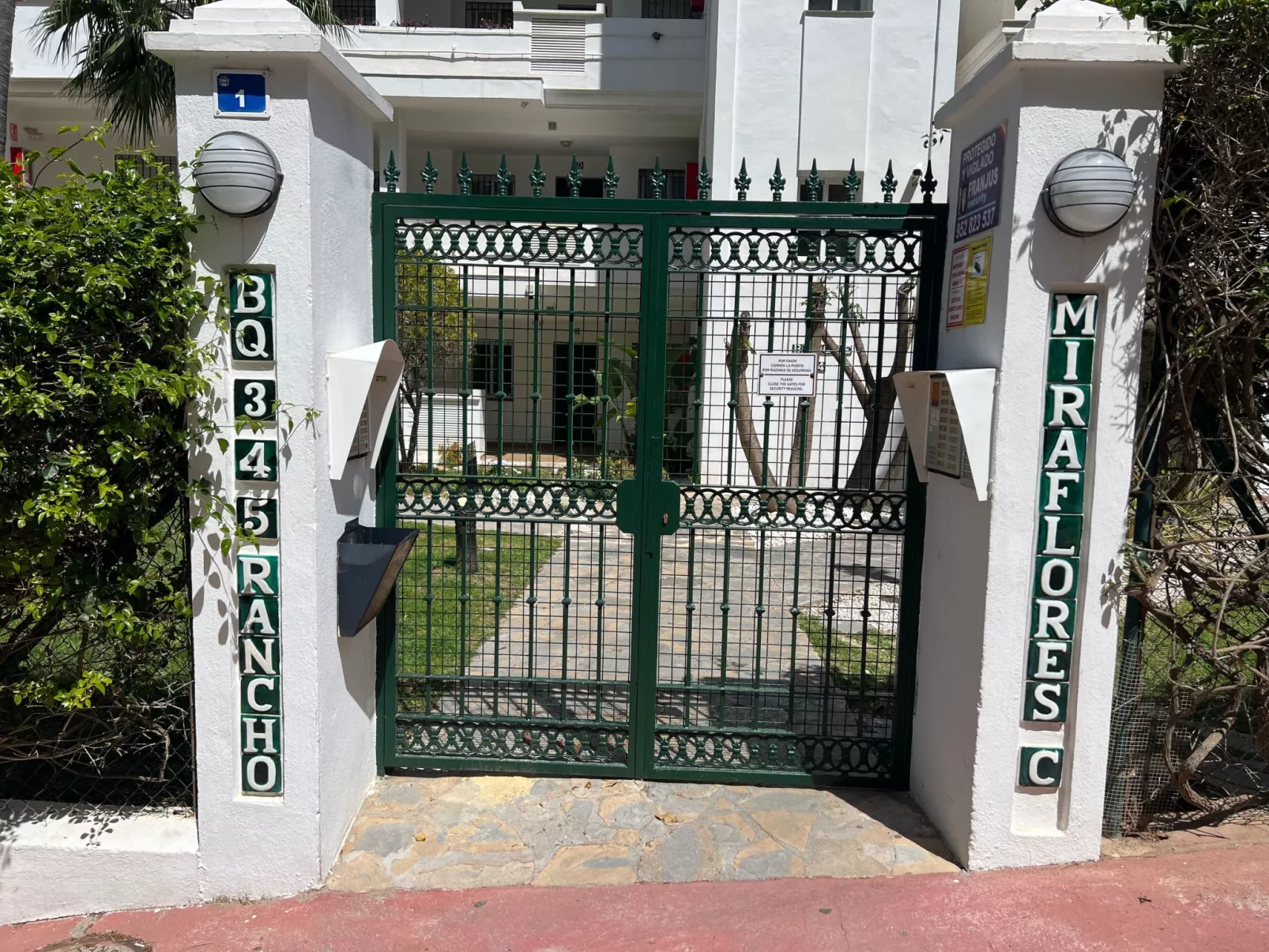 Rancho Miraflores Wohnung, Meerblick-Buiten