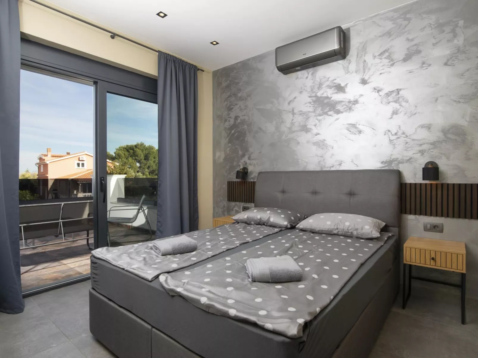 Villa Blick Istrien in der Nähe des Meeres-Binnen