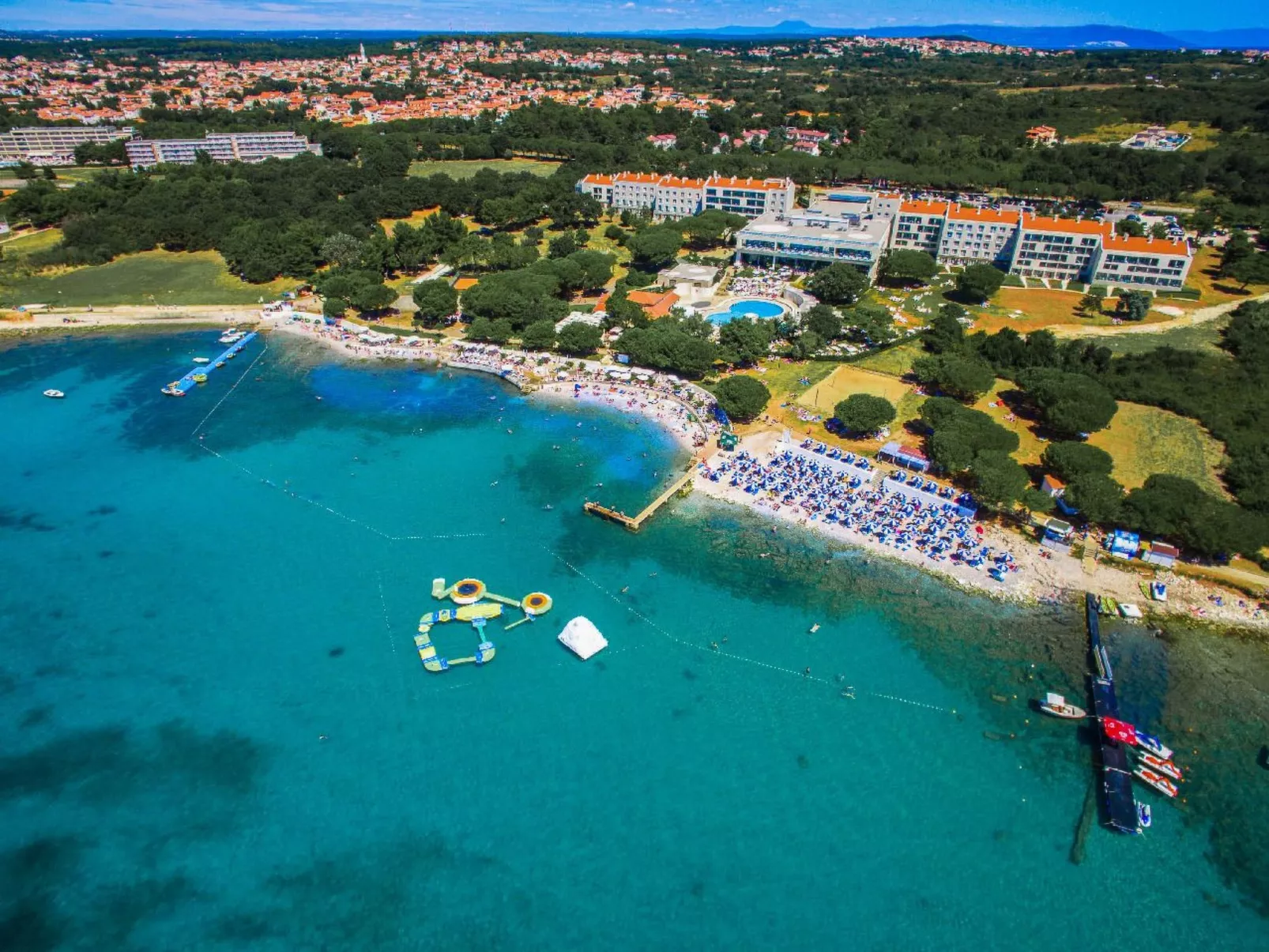 Für 10 Personen in Medulin, Istrien (Südküste von Istrien)-Buiten