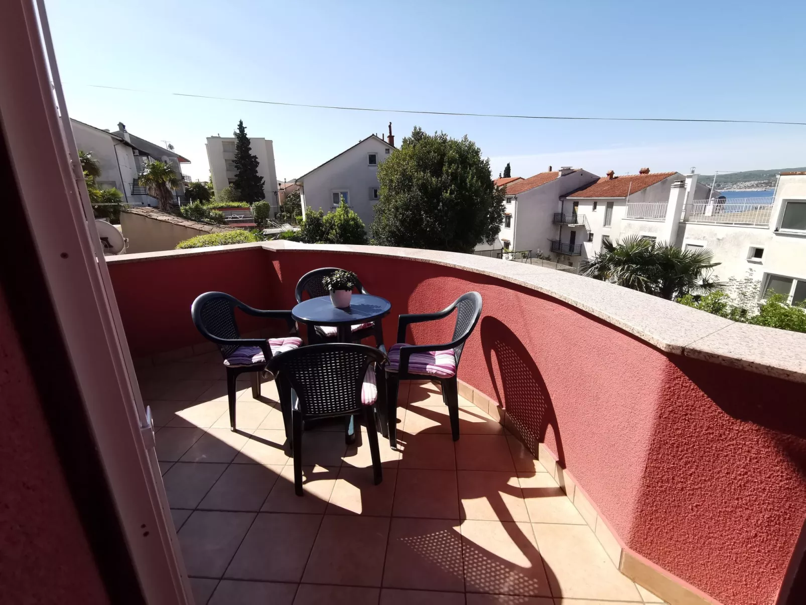 Wohnung in Crikvenica mit Balkon-Buiten