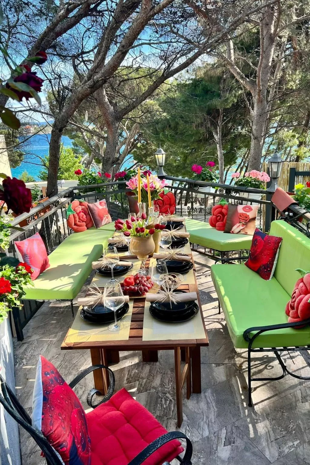 Appartement am Strand, Sauna, Terrasse ...-Binnen