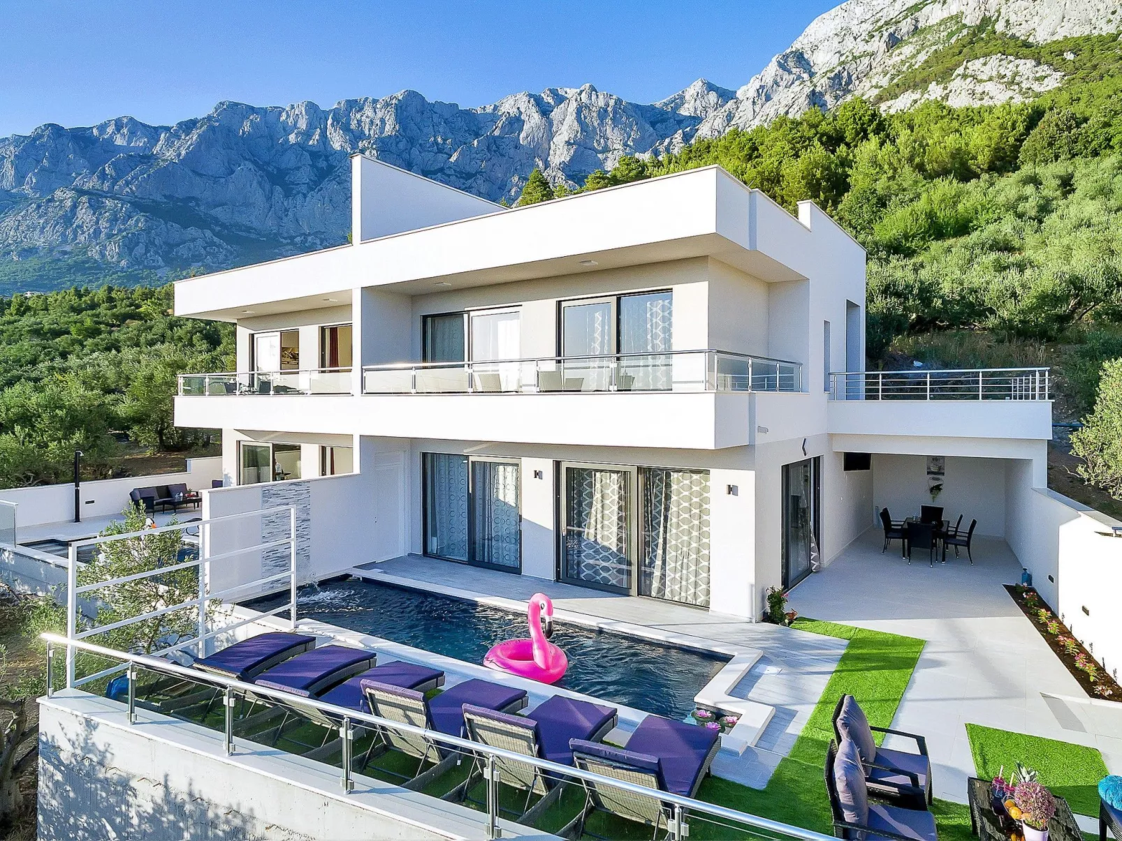 In Makarska mit Privatem Pool-Binnen