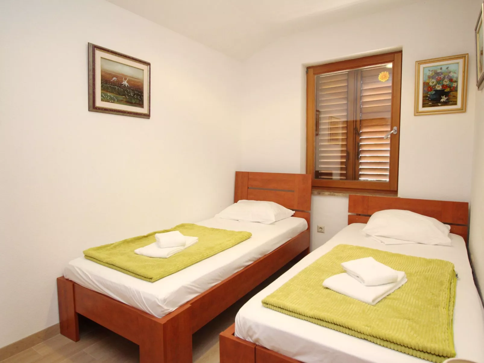 In Baška mit Eigenem Balkon-Binnen