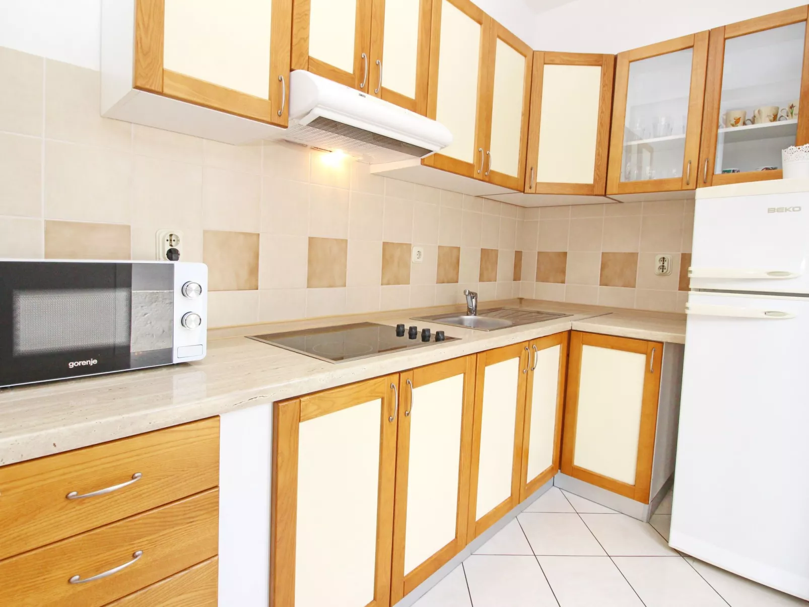 In Baška mit Eigener Terrasse-Binnen