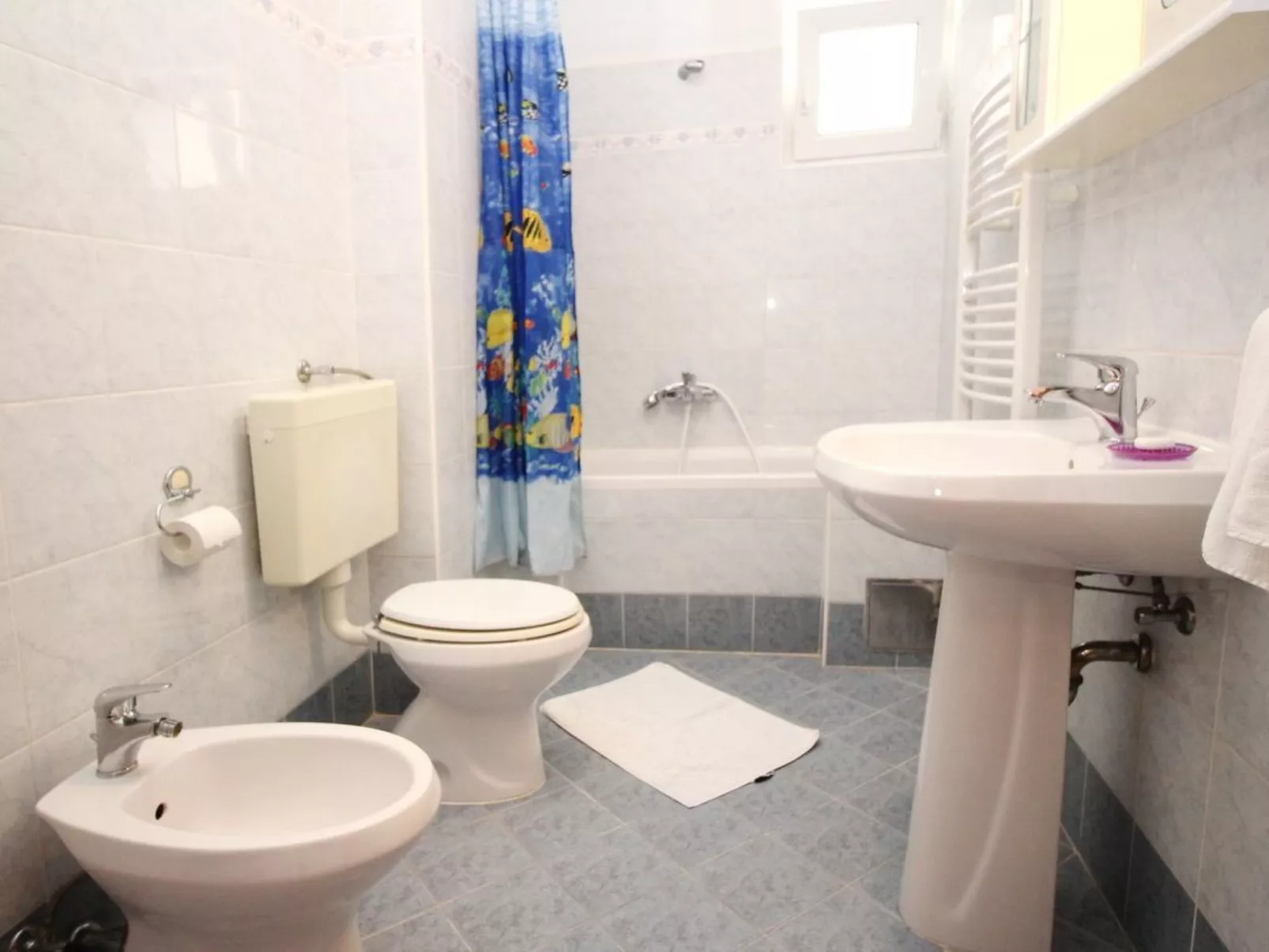 In Baška mit Eigenem Balkon-Binnen