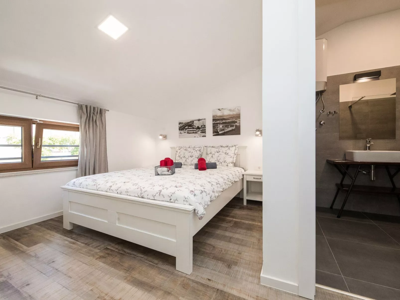 Wohnung für 4-5 Personen, 100m vom Strand entfernt-Binnen