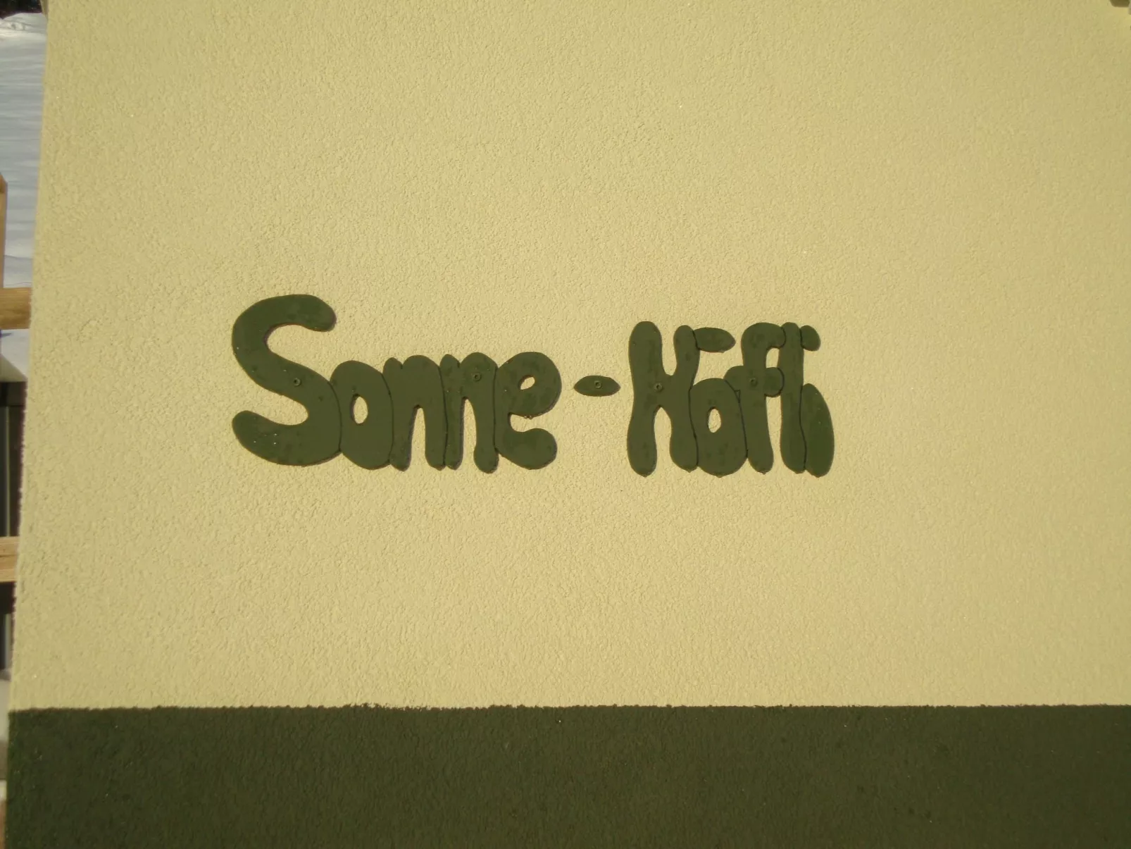 Sonnehöfli - Buiten